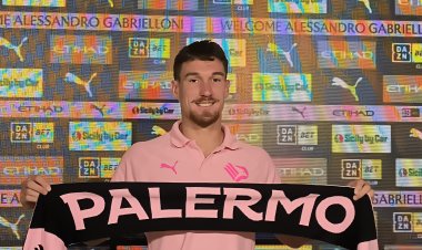 Palermo, Gabrielloni si presenta: «Ho voglia di essere utile e migliorare. Ieri emozioni forti»
